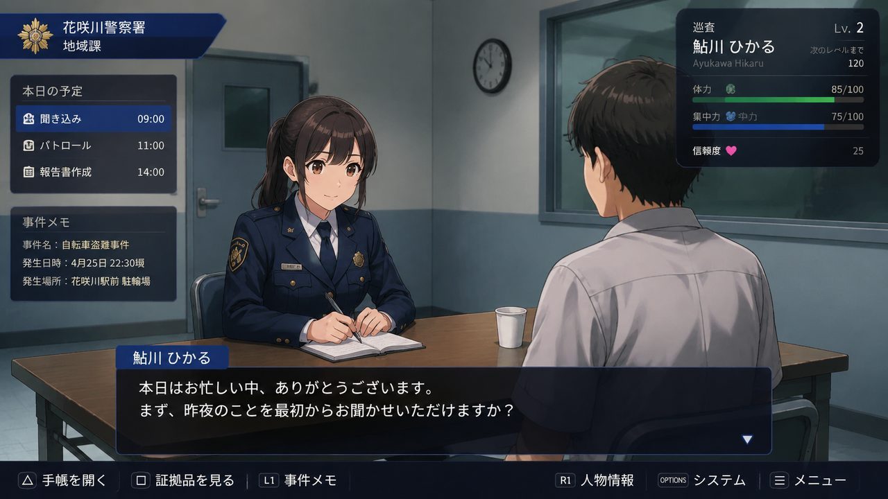 极道无赖EX 女警鮎川光 中文界面 实机截图 2
