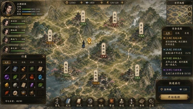 金庸群侠传5爱与死仙狐MOD六周年 故事片段 预览图 6