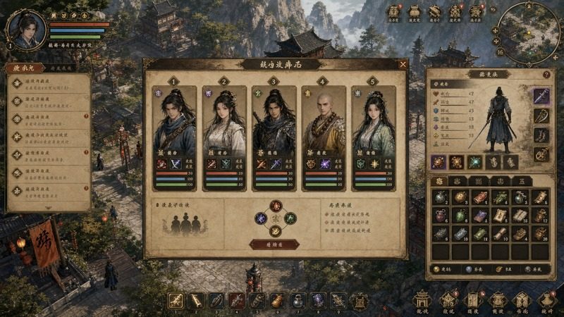 金庸群侠传5爱与死仙狐MOD六周年 支线内容 玩法截图 1